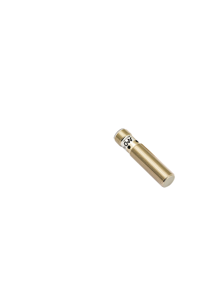 Sensor Inductivo M12 corto rasante No/PNP plug M12