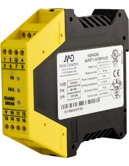 Modulo de Seguridad parabarreras LS2-LS4